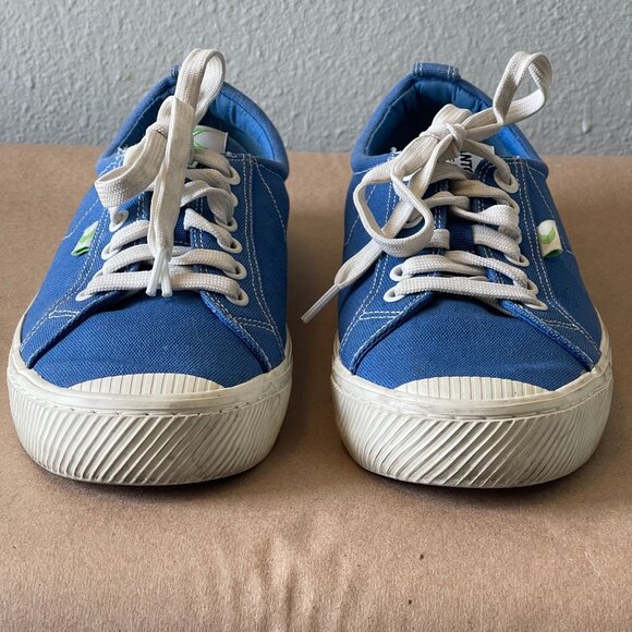 Cariuma Unisex Pantone Canvas Low Top Lace-Up Sneakers Classic Blue 8.5M 10W - Picture 5 of 15